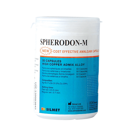 Spherodon-M Amalgam Alloy 50/pk - Silmet