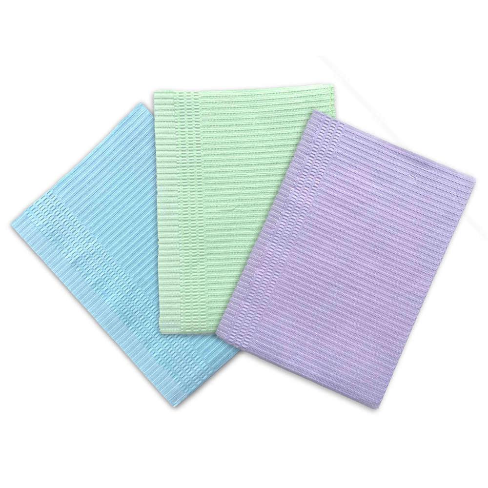 Premium Patient Bibs 3ply 13" X 18" 500/bx - MARK3 / 100-1318BL