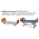 Liberty Bed - Bed Liberty Grid Std Gen 7 LBT7174 Hospital Bed liberty-bed-grid-std-gen-7-lbt7174-dentamed-usa DENTAMED USA a-dec dental