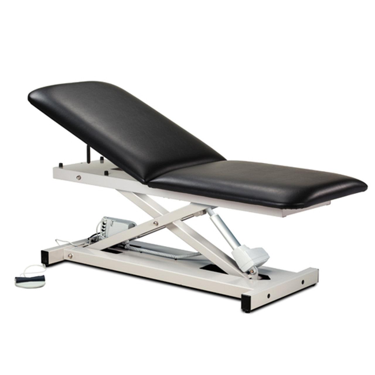 Clinton Open Base Power Table with Adjustable Backrest 80200 power table clinton-open-base-power-table-with-adjustable-backrest-80200 