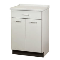 Clinton 8821-A Molded Top Treatment Cabinet with 2 Doors and 1 Drawer - DENTAMED USA