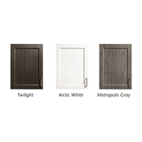 Clinton Industries 24" Fashion Finish, Base Cabinet with 2 Doors 8624