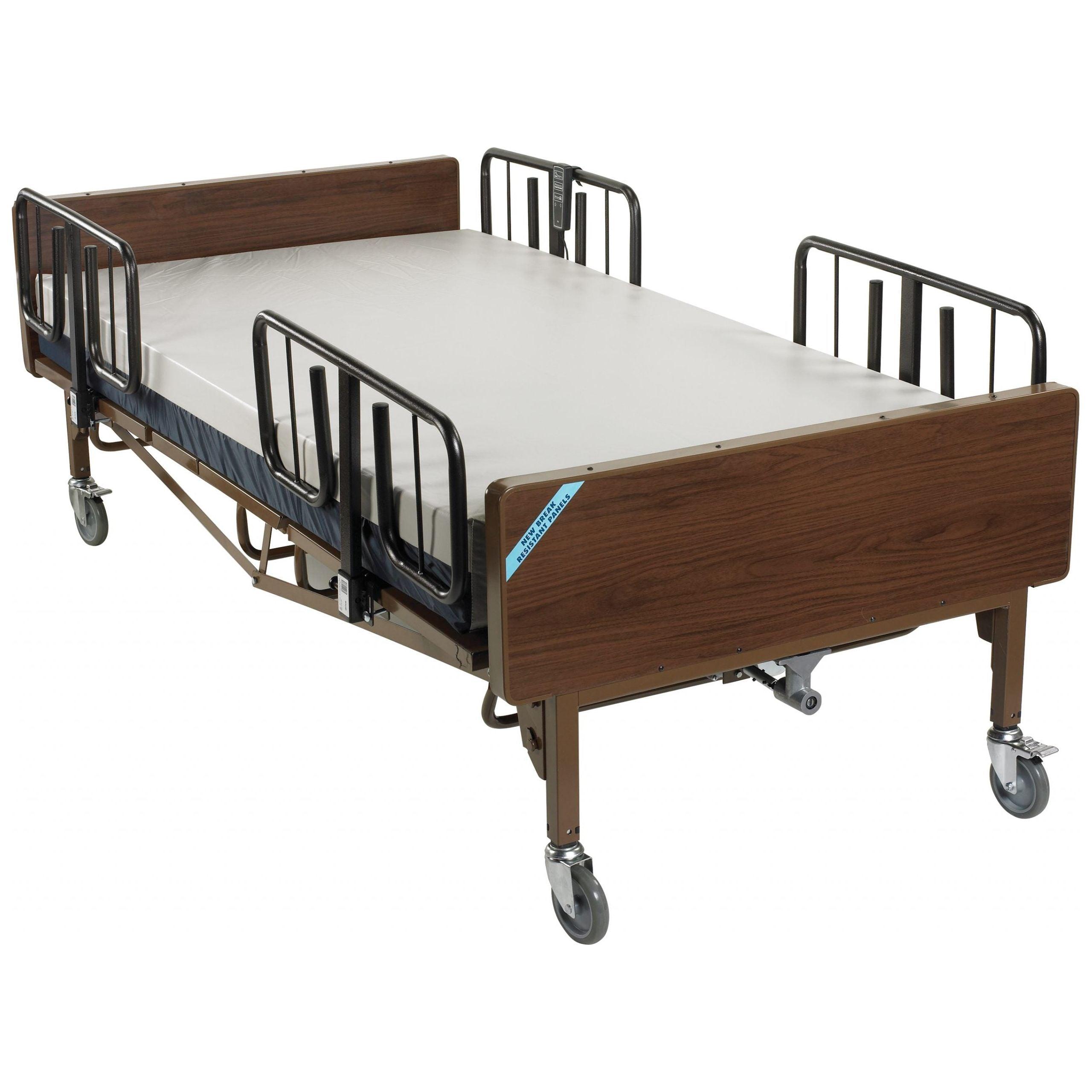 Drive 54 Full Electric Bariatric Hospital Bed W / Mattress and Rails 15303bv-pkg Homecare & Hospital Beds 
