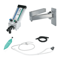 Flowmeter Syst W/ 8” Double Swivel Arm F403 - DENTAMED USA
