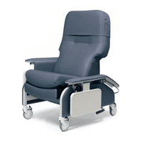 Graham Field Lumex® Clinical Care Recliner Wide With Drop Arms