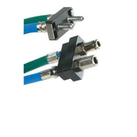 Belmed Male X Female Quick Connect Porter/Accutron Porter/Accutron O2/N2O Duplex 8800-1505 (5 Ft) Male X Female Quick Connect Puritan