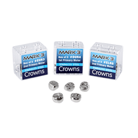 MARK3 Primary Molar Stainless Steel Pedo Crowns 5/pk - DENTAMED USA