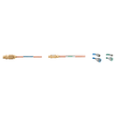 Belmed Risers with Check Valves and DISS X Quick Connect Coupler Hoses - DENTAMED USA