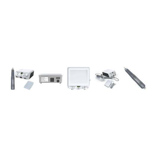 Ram BP-HST Set with Slim Handpiece 3/32" and Pedal  BPHSTSETSLIM3/32 - DENTAMED USA